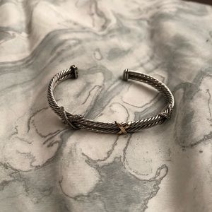 Three Xs Bangle Bracelet